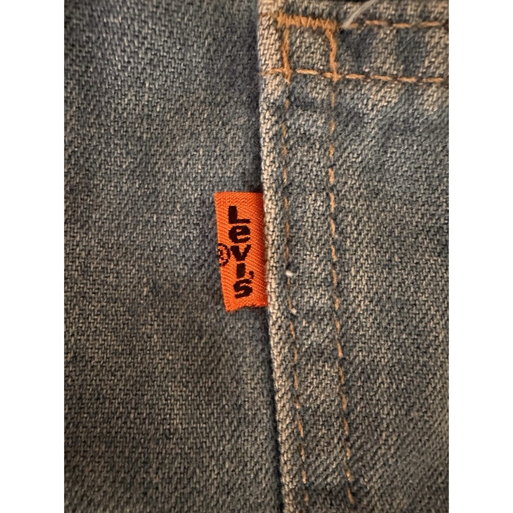 Levi's Men's Orange tap 2012 vintage jeans.